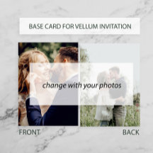 Vellumオーバーレイ用シンプルフォトBASE CARDの追加
