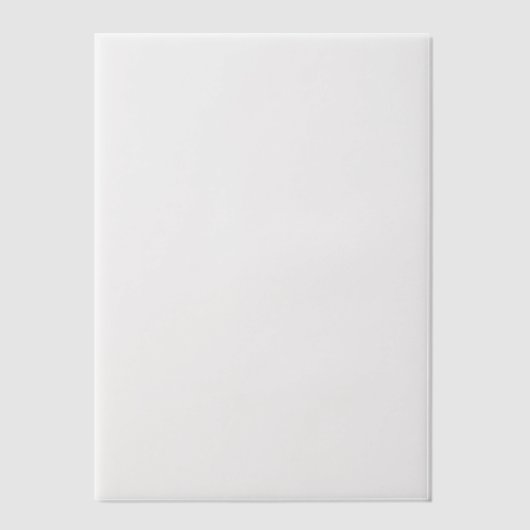 Vellumオーバーレイ ベラム紙招待状 (正面)