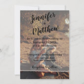 Vellumフォトオフェイクーバーレイカスタムウェディング 招待状 (正面)