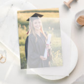 Vellum卒業カード用フォト挿入カード 招待状