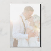 Vellum エレガント Overlayフェイク Photo Academents E エンクロージャーカード (裏面)