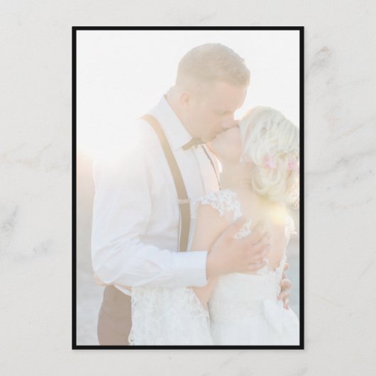 Vellum エレガント Overlayフェイク Photo Academents E エンクロージャーカード (裏面)