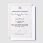 Vellum 企業イベント ブランディング デザイン ベラム紙招待状 (オフセット)