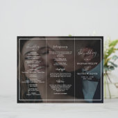 Vellum Black & White Photo 結婚's Ceremony (スタンド正面)