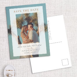 Vellum Overlayフルフォト日付を保存 案内ポストカード