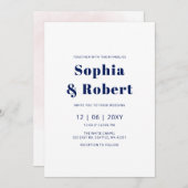 Vellum Overlay Mexican 結婚's 招待状 (正面/裏面)