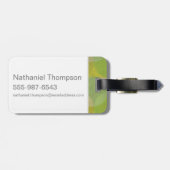 Velma "頭が切れる Than You"の図 ラゲッジタグ (裏面横)