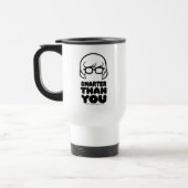 Velma "Than 頭が切れる You"グラフィック トラベルマグ (左)