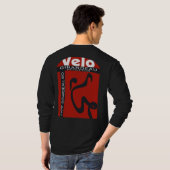 Veloの新しいデザイン Tシャツ (裏面フル)