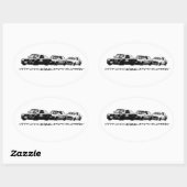 VeloceE30プロモーション 楕円形シール (シート)