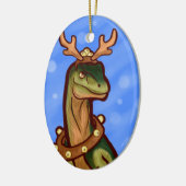 Veloci-reindeer セラミックオーナメント (左)