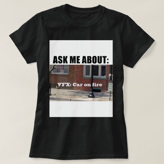 Velocipastor VFXcar on fire クラシックT Shirt Tシャツ (デザイン正面)