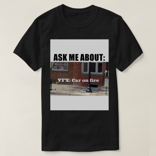 Velocipastor VFXcar on fire クラシックT Shirt Tシャツ (デザイン正面)