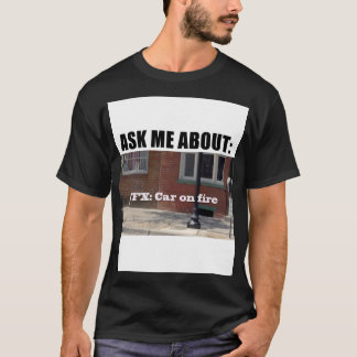 Velocipastor VFXcar on fire クラシックT Shirt Tシャツ