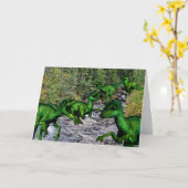 Velociraptorフォレスト誕生日from All カード (黄色い花)