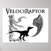 Velociraptorポスター ポスター (正面)