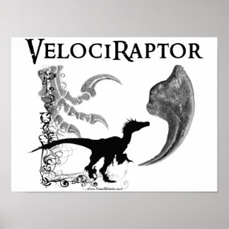 Velociraptorポスター ポスター