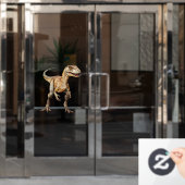 Velociraptor  ウィンドウサイン (オフィスドア)