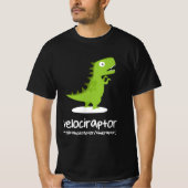 Velociraptor=Distance Raptor Over Time Raptor Tシャツ (正面)