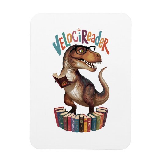 Velocireaderおもしろい本読好き本風パン マグネット (縦)