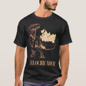 Velocireader Velociraptor素晴らし Reader恐竜 Tシャツ (正面)