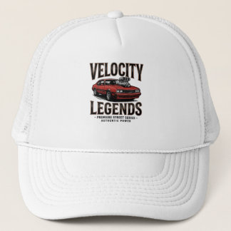 Velocity Legends マッスルカー グラフィック ダッド帽 - スト キャップ