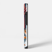 Velocity of 45: レトロを祝して動きの中に iPhoneケース (左側面)