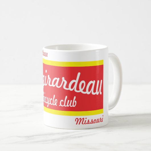Velogirardeauのマグ コーヒーマグカップ (正面右)