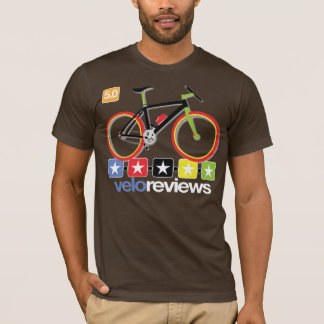 VeloReviewsのロゴのティー Tシャツ