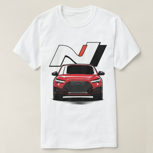 Veloster N JS Tシャツ (デザイン正面)