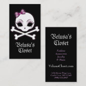 VelusaSkullie 名刺 (正面/裏面)