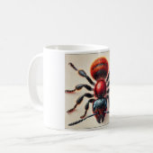 Velvet Ant 211024IREF242 - Watercolor コーヒーマグカップ (正面左)