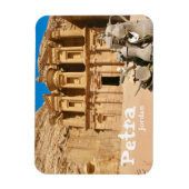 Velvet Escapeによってヨルダンのペトラ修道院マグネット マグネット (縦)