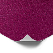 Velvet fabric cloth material ポスター (角)