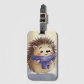 Velvet Hedgehog ラゲッジタグ (正面縦)