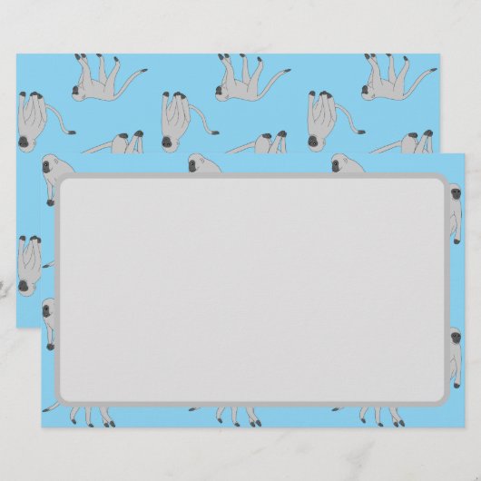 Velvet Monkeys 便箋 (正面/裏面)