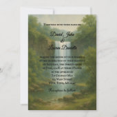 Velvet Rapids Photo Wedding Invitation 招待状 (正面)