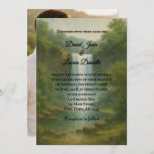 Velvet Rapids Photo Wedding Invitation 招待状 (正面/裏面)