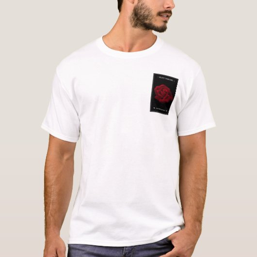 Velvet Shadows Rose Tシャツ (正面)