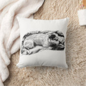 Velvet-Tone Terrier, Resting Repose クッション (ブランケット)