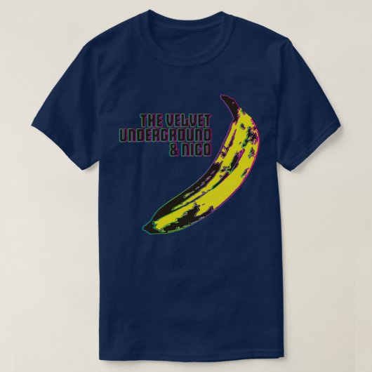 Velvet Underground 70s 1970s Retro Vintage Tシャツ (デザイン正面)