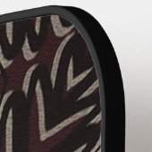 Velvety Crimson Mandala ピックルボールラケット (左詳細)