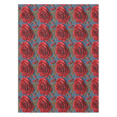 Velvety Red Roses  テーブルクロス (正面)