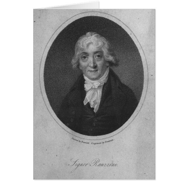 Venanzio Rauzziniのポートレート (正面)