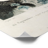 Vendemiaire、共和党カレンダーの最初の月 ポスター (角)