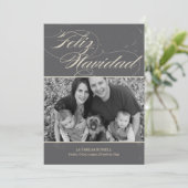 Vendimia clásico navideño tarjetas con fotografías シーズンカード (スタンド正面)