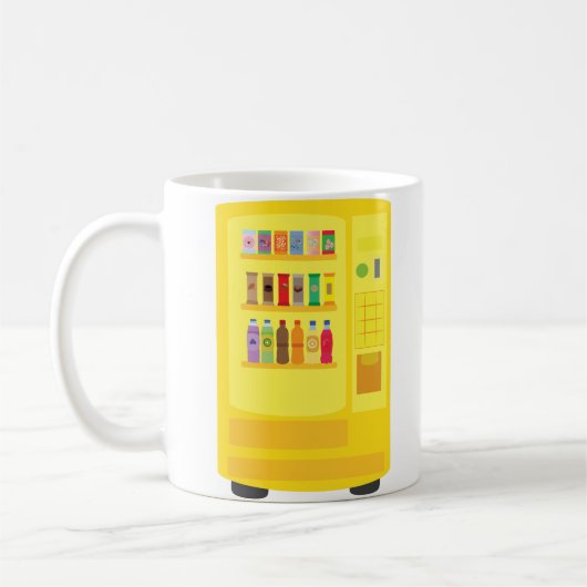 Vending Machine コーヒーマグカップ (左)