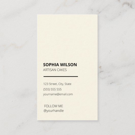 Vending Machine Business Card 名刺 (裏面)