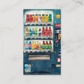 Vending Machine Business Card 名刺 (正面)