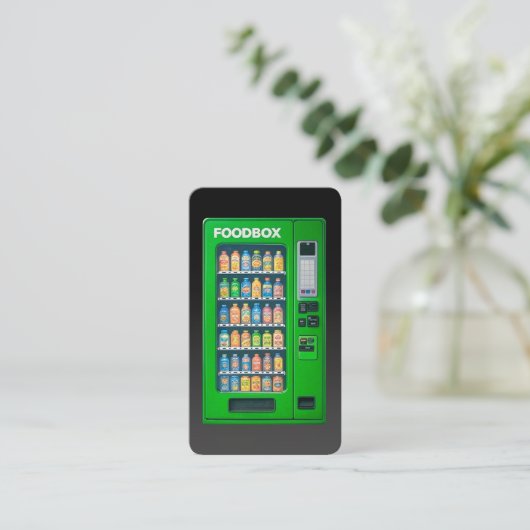 Vending Machine Maintenance 名刺 (スタンド正面)